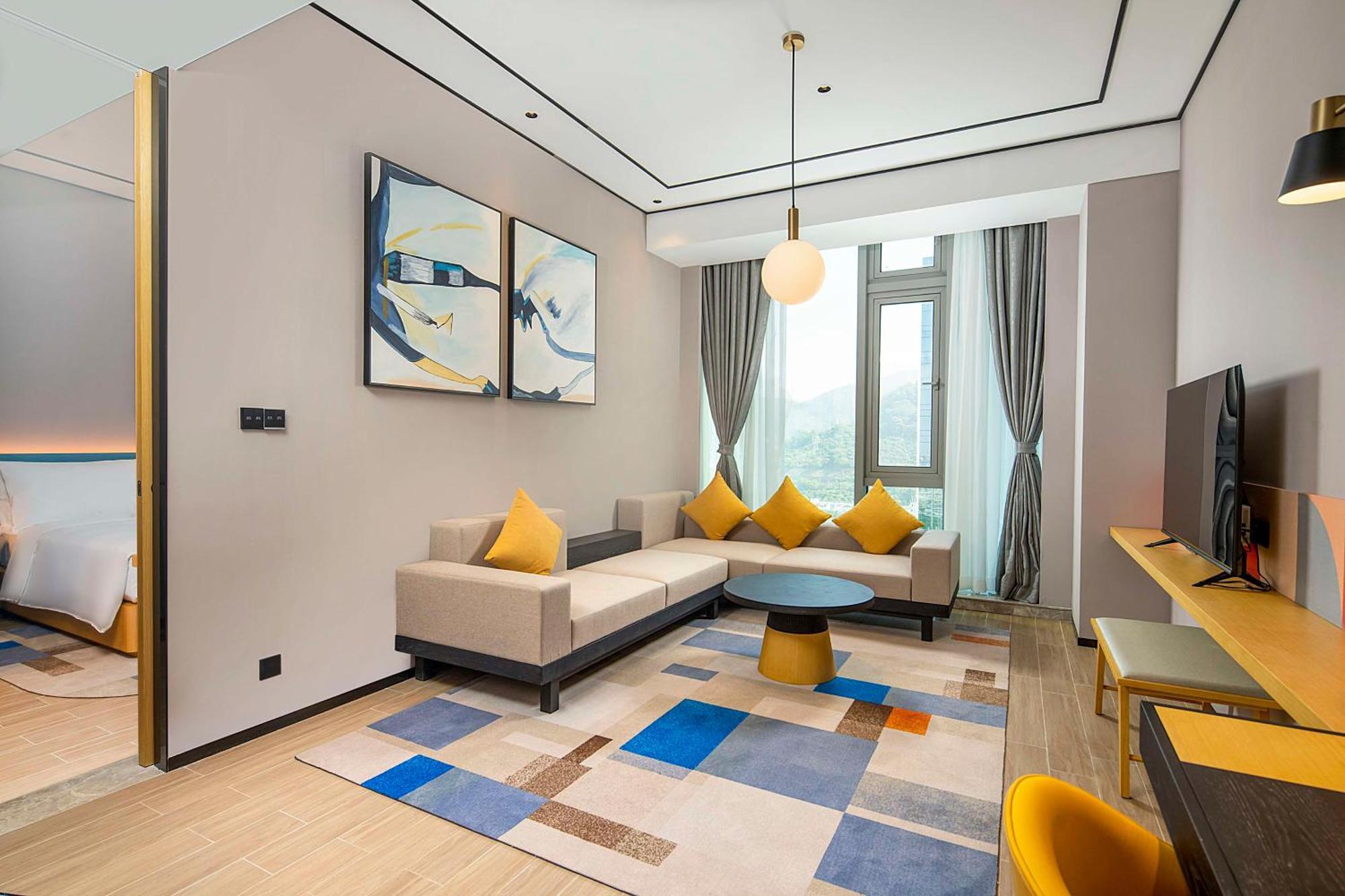 Hilton Garden Inn Shenzhen Airport,Enjoy 24-Hour One Way Free Delivery From Hotel To Shenzhen Baoan Airport On The Hour Extérieur photo